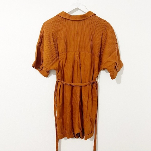 SPELL Rani Romper in Copper Tie Revolve Size XS - Picture 9 of 10